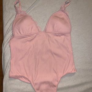 Pink Bodysuit (fits small & medium)